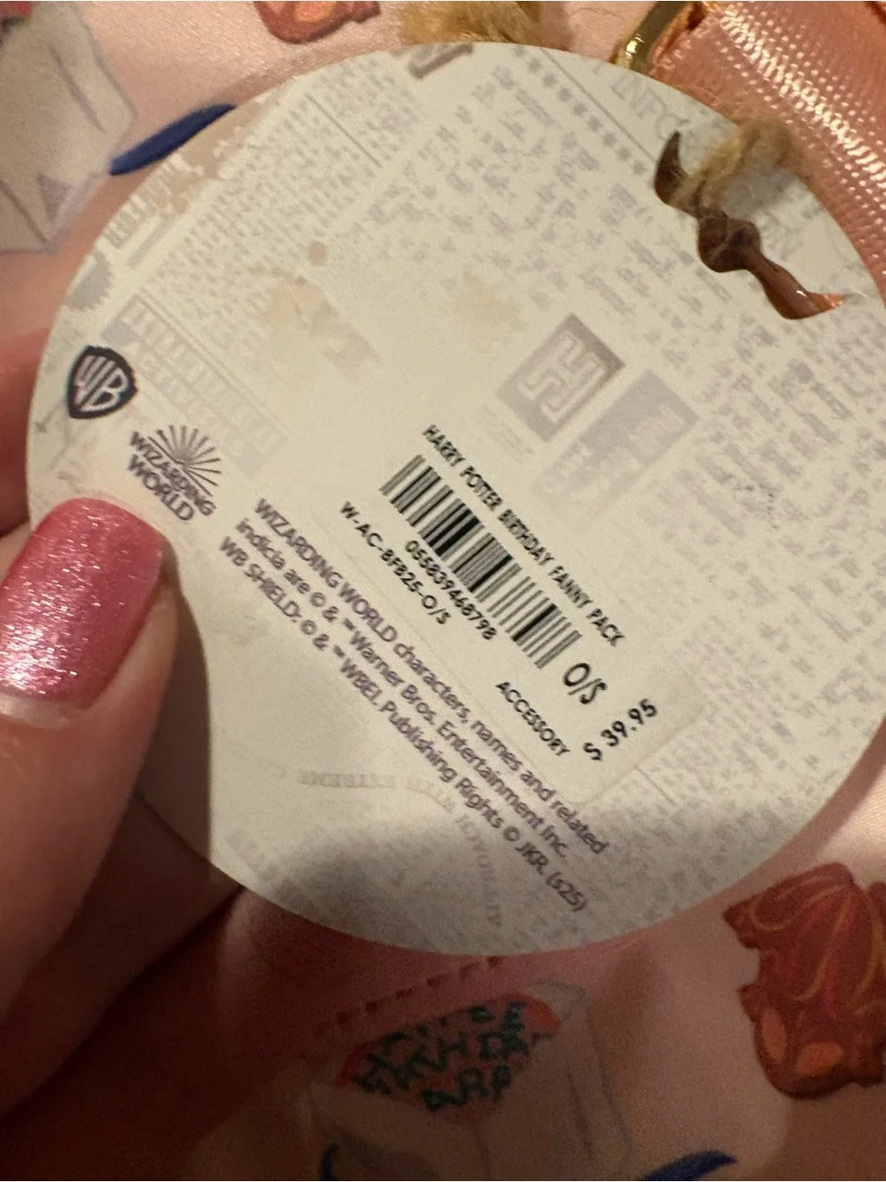 Cakeworthy Harry Potter Fanny Pack